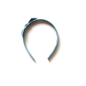 Blue Grid Rosie Hard Headband
