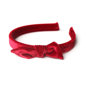 Red Rose Rosie Hard Headband (custom dyed)